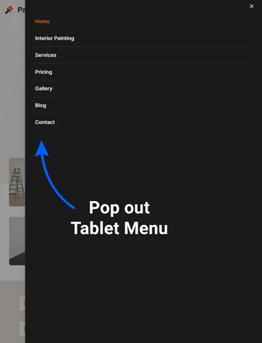 How To Make A Pop Out Menu In
