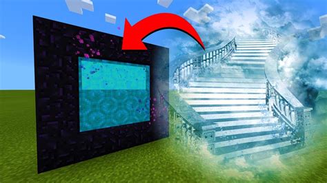 How To Make A Portal To Heaven In Minecraft Step By Step