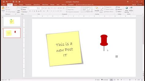 how to make a post it note on google slides