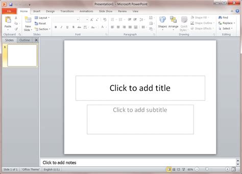 how to make a powerpoint presentation in microsoft powerpoint 2010