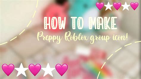 how to make a preppy roblox group icon｜TikTok Search