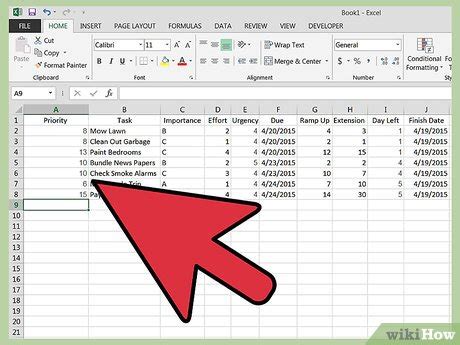 How To Make A Priority Column In Excel