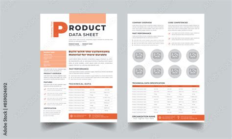 How To Make A Product Data Sheet