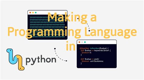 how to make a programming language in python