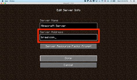 how to make a public server minecraft