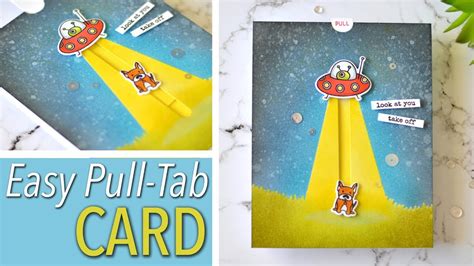 How To Make A Pull Out Tab Card