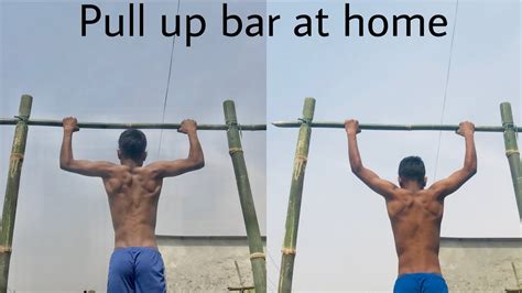 How To Make A Pull Up Bar