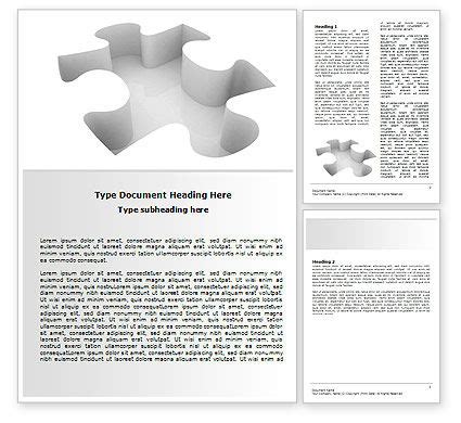 How To Make A Puzzle Piece In Word