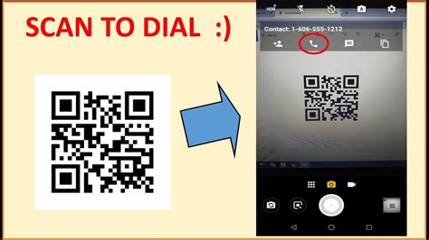 how to make a qr code for a phone number