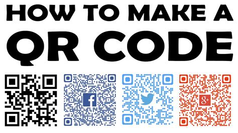 how to make a qr code for your youtube video