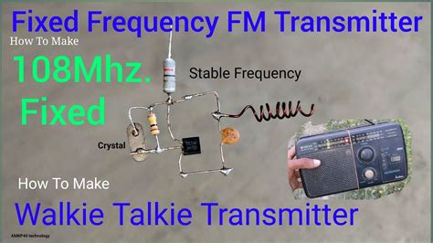 How To Make A Radio Frequency Transmitter