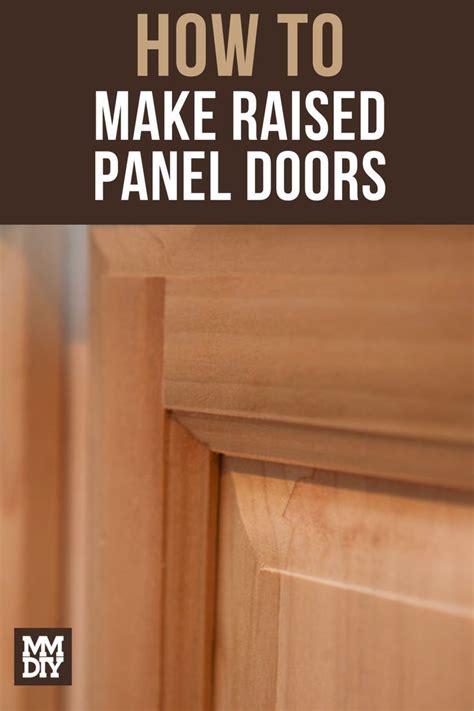 How To Make A Raised Panel