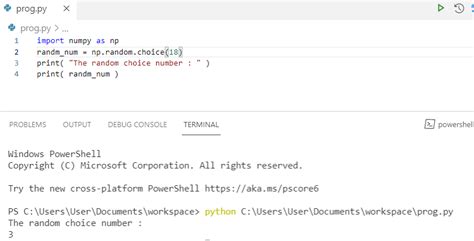 how to make a random choice in python