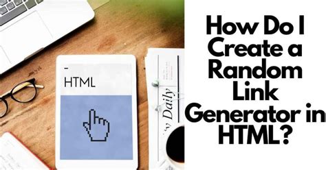 how to make a random link generator