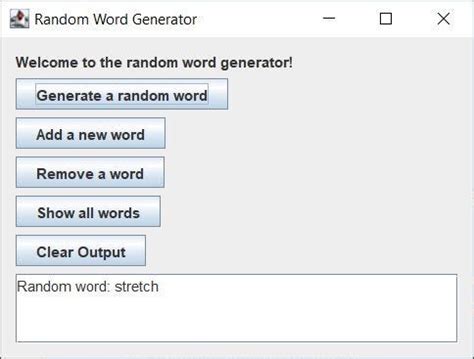 How To Make A Random Word Generator In Java