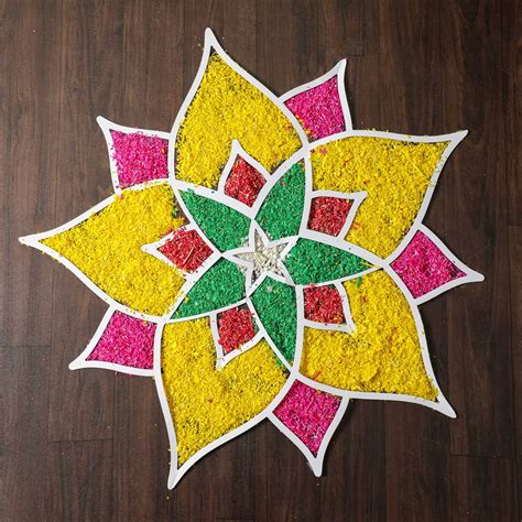 How To Make A Rangoli Design