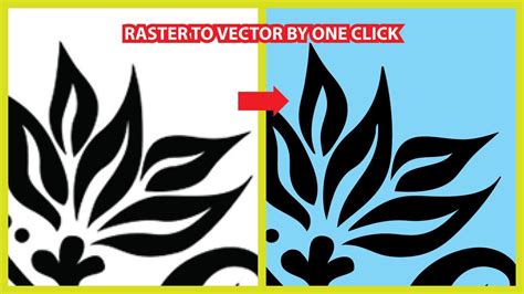 how to make a raster image vector in illustrator