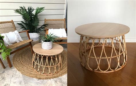 How To Make A Rattan Table