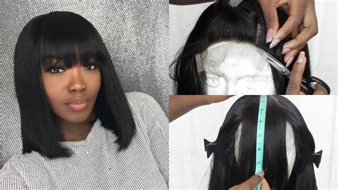 How To Make A Razor Cut Wig With A Closure