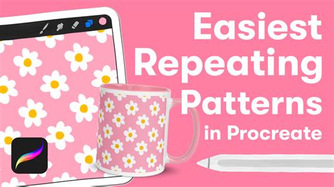how to make a repeating pattern brush procreate