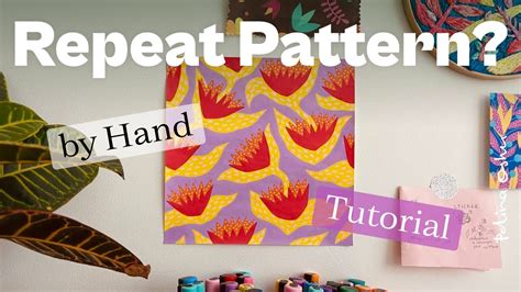 How To Make A Repeating Pattern By Hand