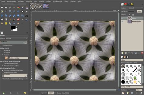 how to make a repeating pattern in gimp