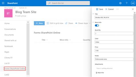 how to make a request form in sharepoint