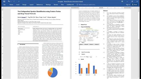 how to make a research in word