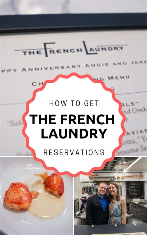 how to make a reservation at french laundry