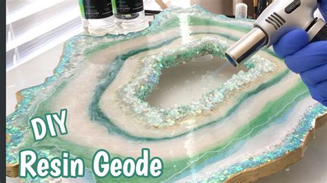 How To Make A Resin Geode