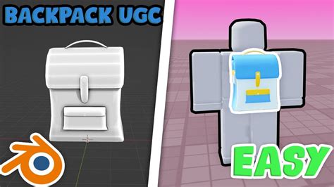How To Make A Roblox Backpack