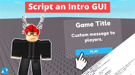 how to make a roblox script gui