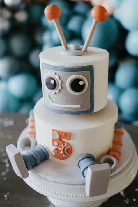 How To Make A Robot Cake