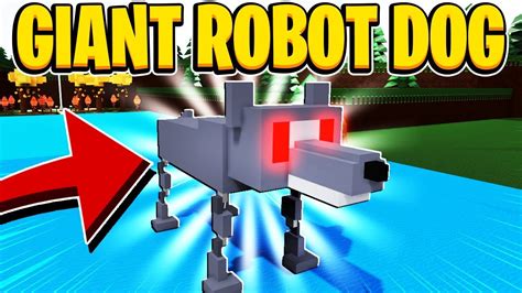 How To Make A Robot Dog In Build A Boat