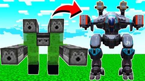 How To Make A Robot In Minecraft