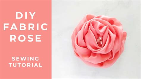 How To Make A Rose Using Fabric