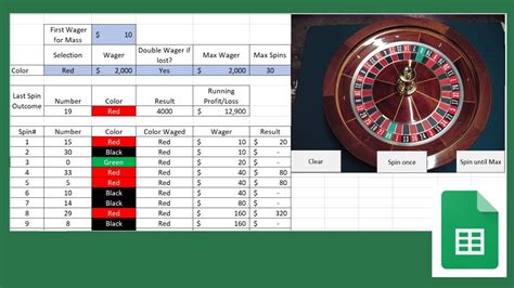 How To Make A Roulette Wheel In Excel