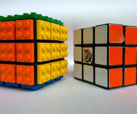 How To Make A Rubik's Cube From Lego
