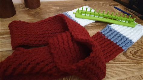 how to make a scarf on a rectangular loom