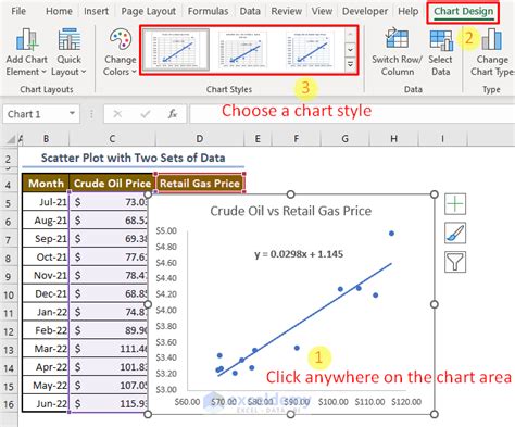 how to make a scatter plot with multiple data sets in excel
