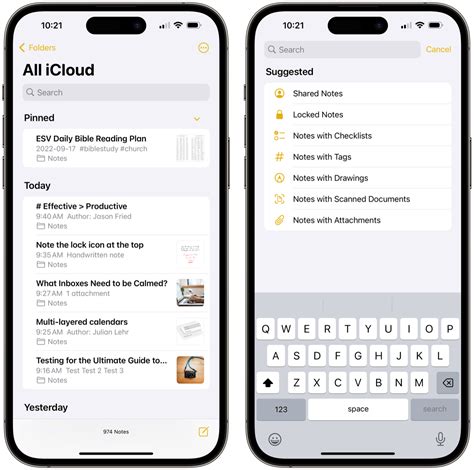 how to make a schedule on iphone notes