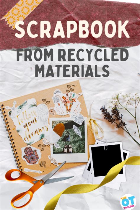 How To Make A Scrapbook Using Recycled Materials
