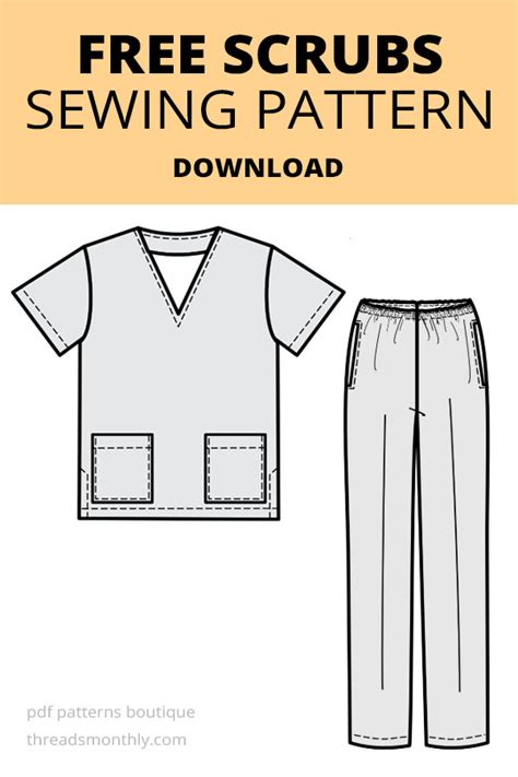 How To Make A Scrub Top Pattern