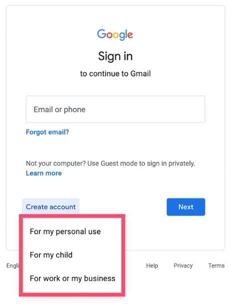 how to make a second google email address
