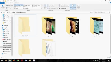 how to make a secure folder in windows 10