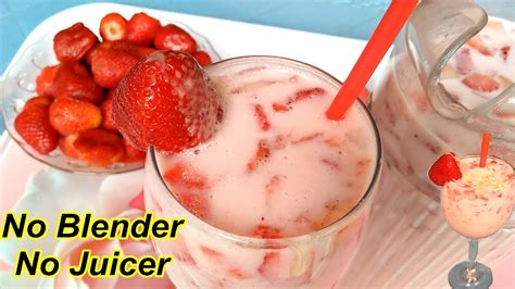 How To Make A Shake Without Blender