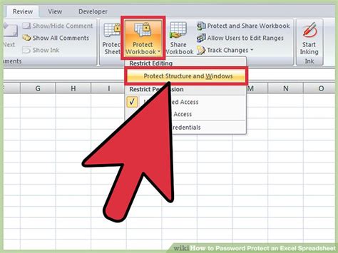 how to make a sheet in excel password protected