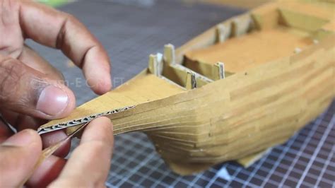 How To Make A Ship Using Cardboard