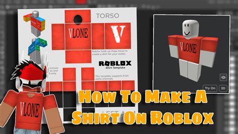 how to make a shirt for free in roblox