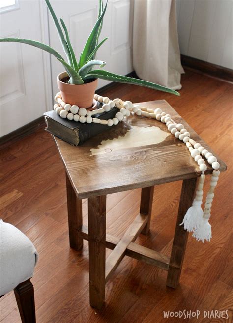 How To Make A Side Table In